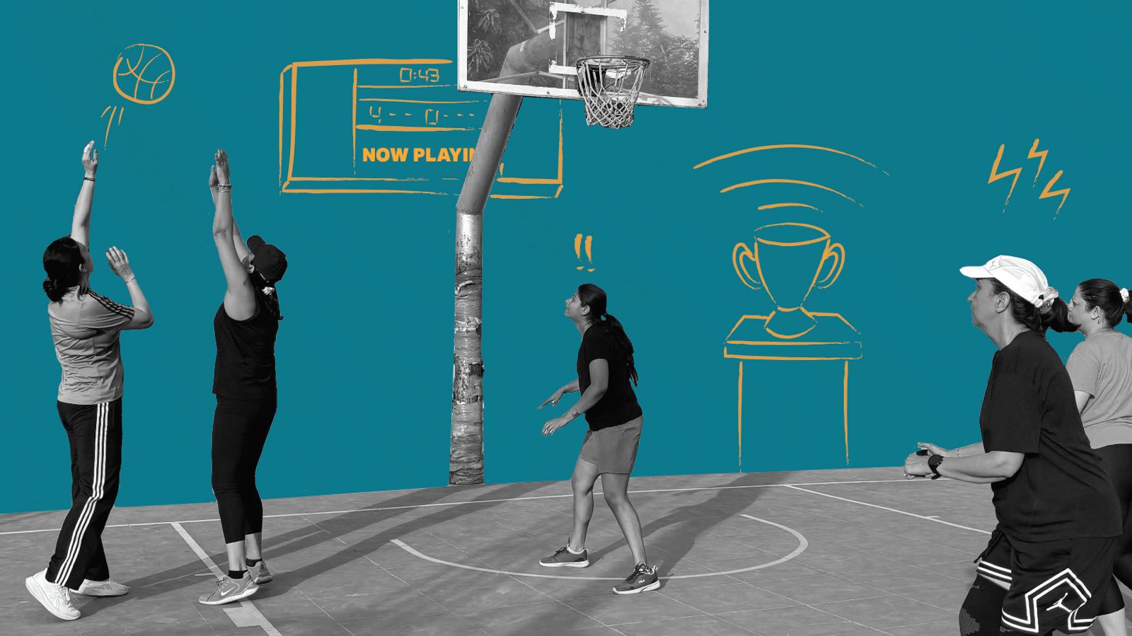 From Sidelines To Slam Dunks: The GurGaonMuMs Basketball Story GurGaonMums Basketball